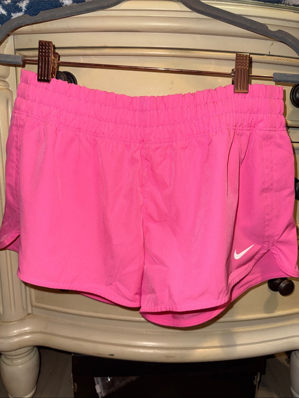 Nike Vintage Women’s Bright Pink Athletic Running Shorts